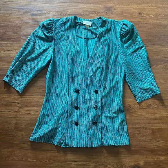 80’s Vintage Riccardo E Barone Shirt Coat 12 - Picture 1 of 14